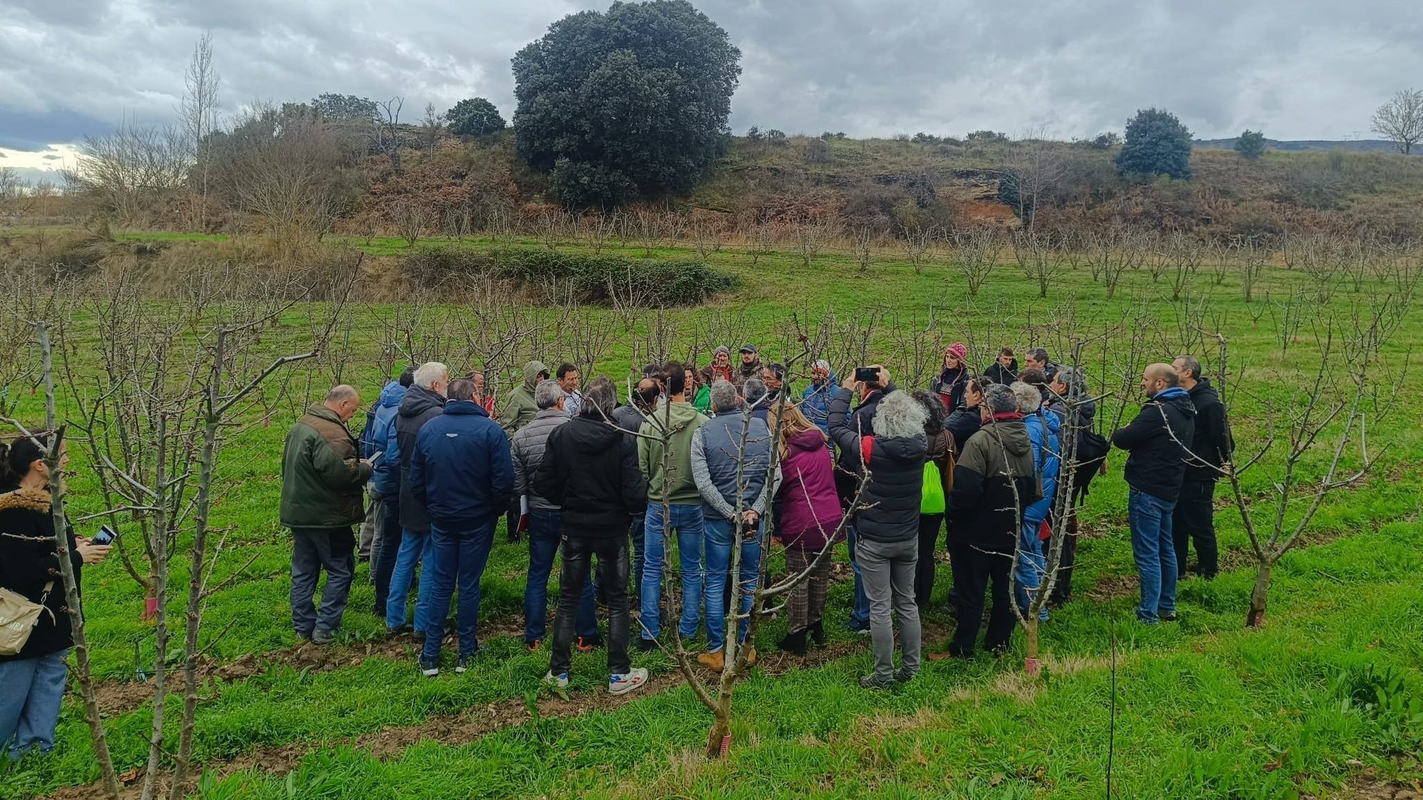 JORNADA DE PODA Y MANEJO EN CEREZO Y MANZANO